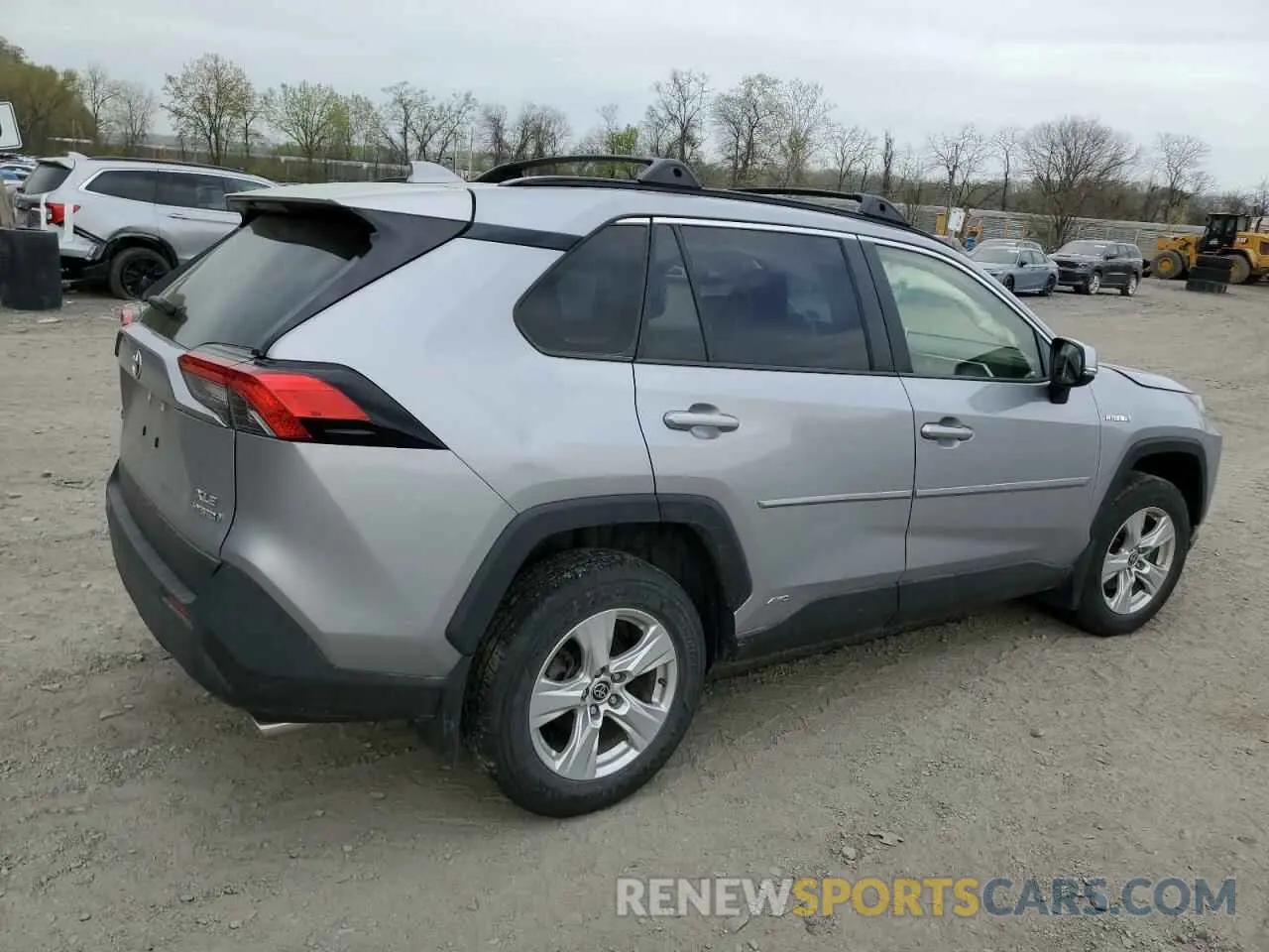 3 fotografías del automóvil dañado JTMRWRFV8MD124593 TOYOTA RAV4 2021