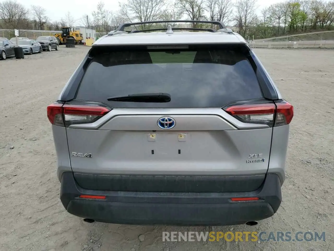 6 fotografías del automóvil dañado JTMRWRFV8MD124593 TOYOTA RAV4 2021