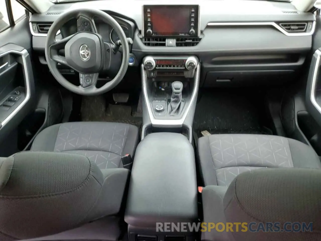 8 fotografías del automóvil dañado JTMRWRFV8MD124593 TOYOTA RAV4 2021