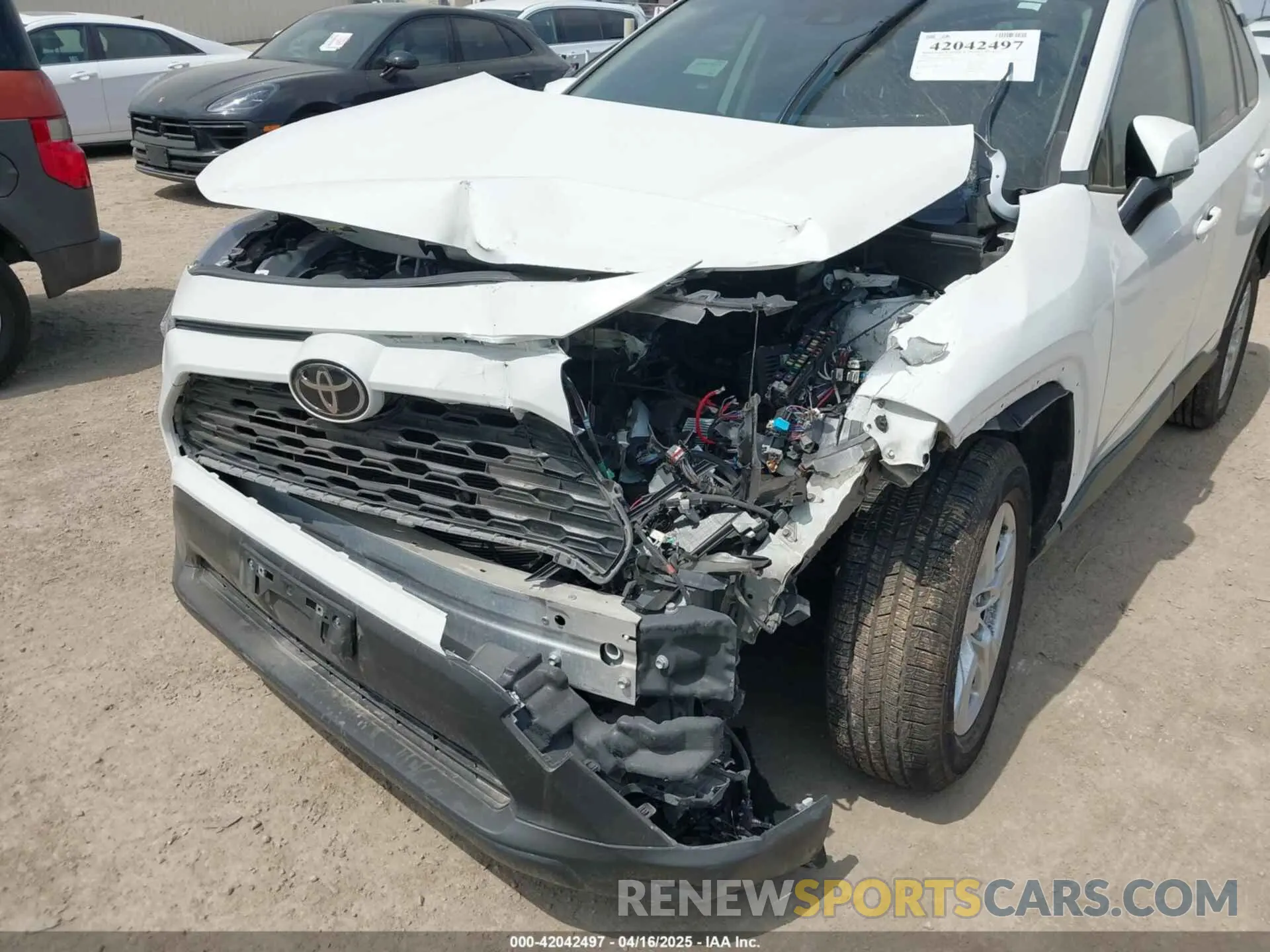 6 fotografías del automóvil dañado JTMW1RFV2MD065624 TOYOTA RAV4 2021