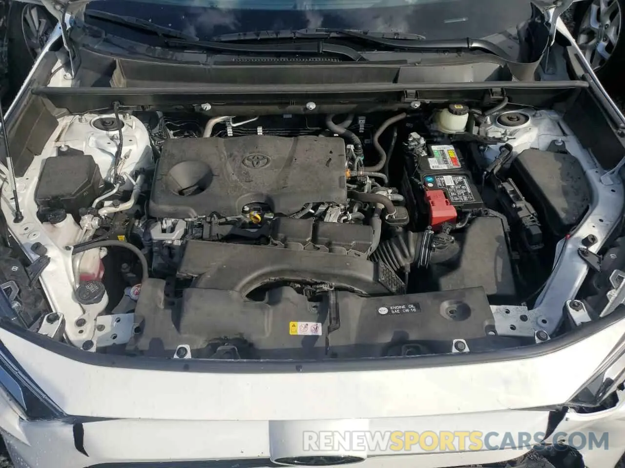 12 fotografías del automóvil dañado JTMW1RFV2MD069625 TOYOTA RAV4 2021