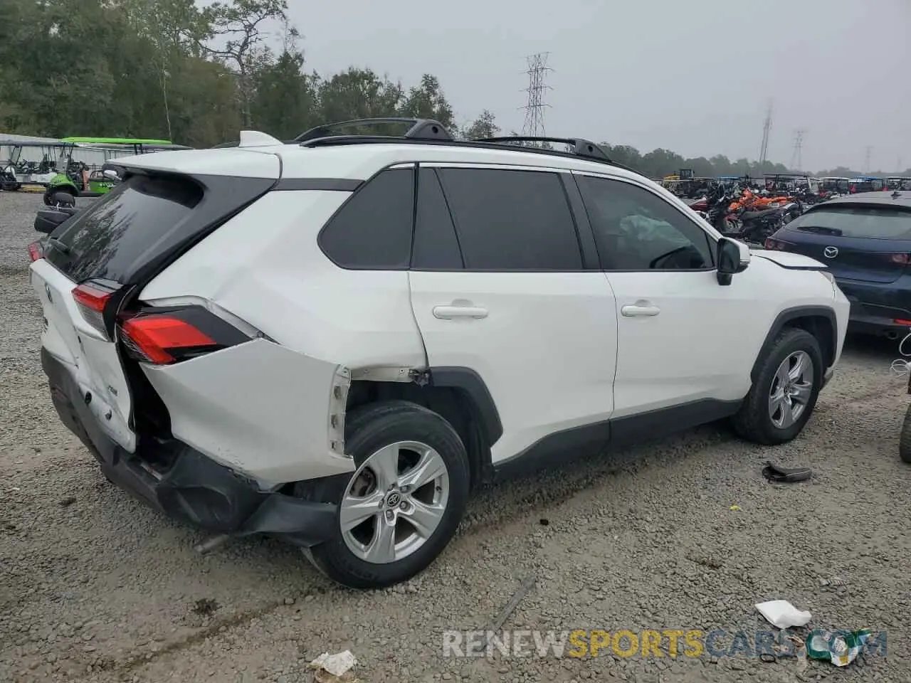 3 fotografías del automóvil dañado JTMW1RFV2MD069625 TOYOTA RAV4 2021