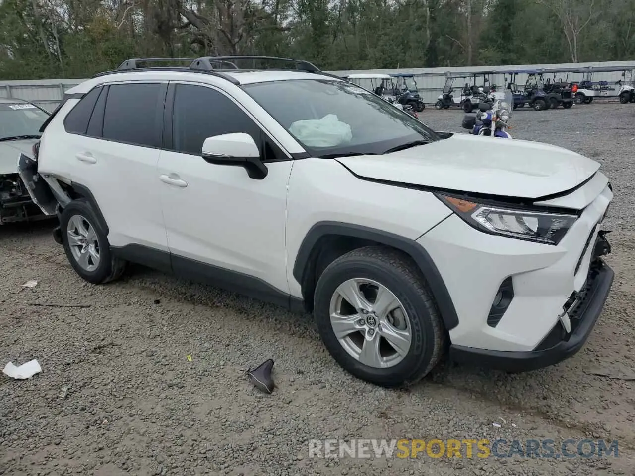 4 fotografías del automóvil dañado JTMW1RFV2MD069625 TOYOTA RAV4 2021