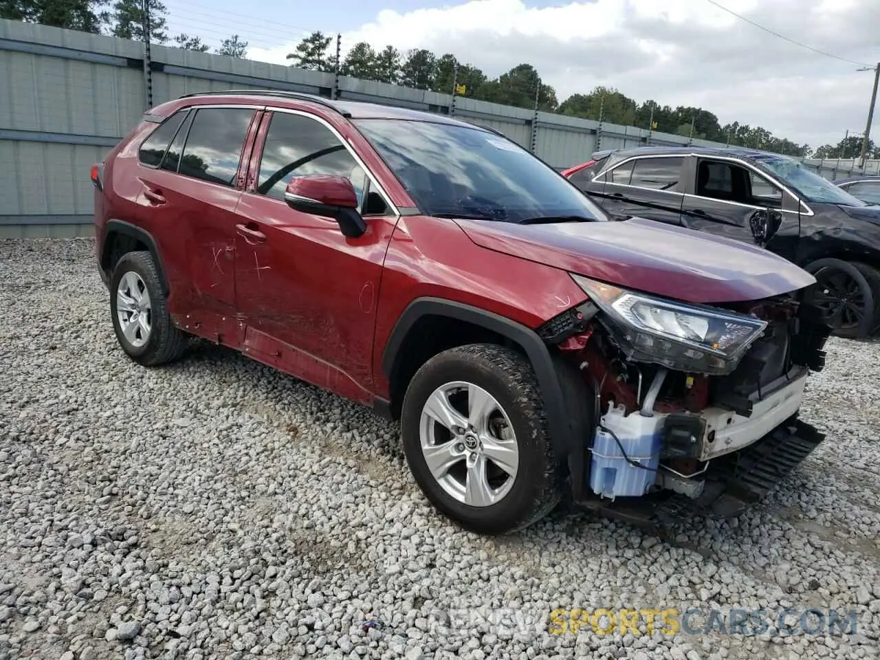 4 fotografías del automóvil dañado JTMW1RFV5MD064970 TOYOTA RAV4 2021