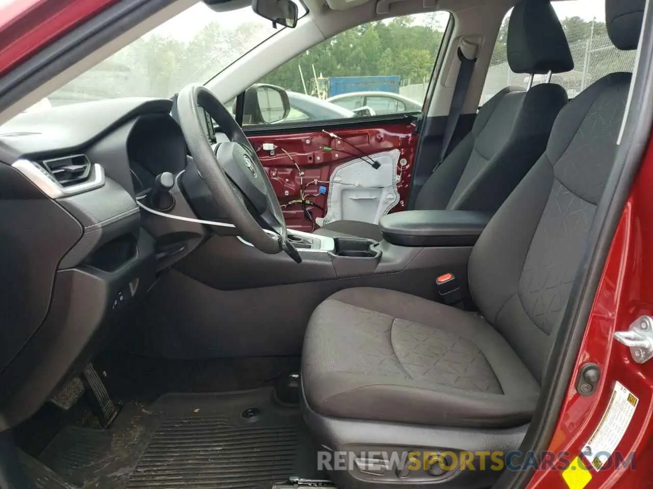7 fotografías del automóvil dañado JTMW1RFV5MD064970 TOYOTA RAV4 2021