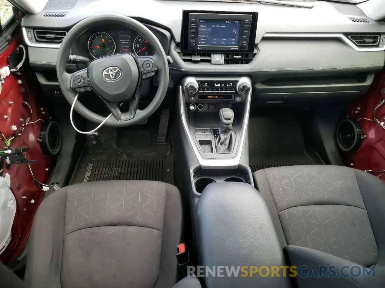 8 fotografías del automóvil dañado JTMW1RFV5MD064970 TOYOTA RAV4 2021