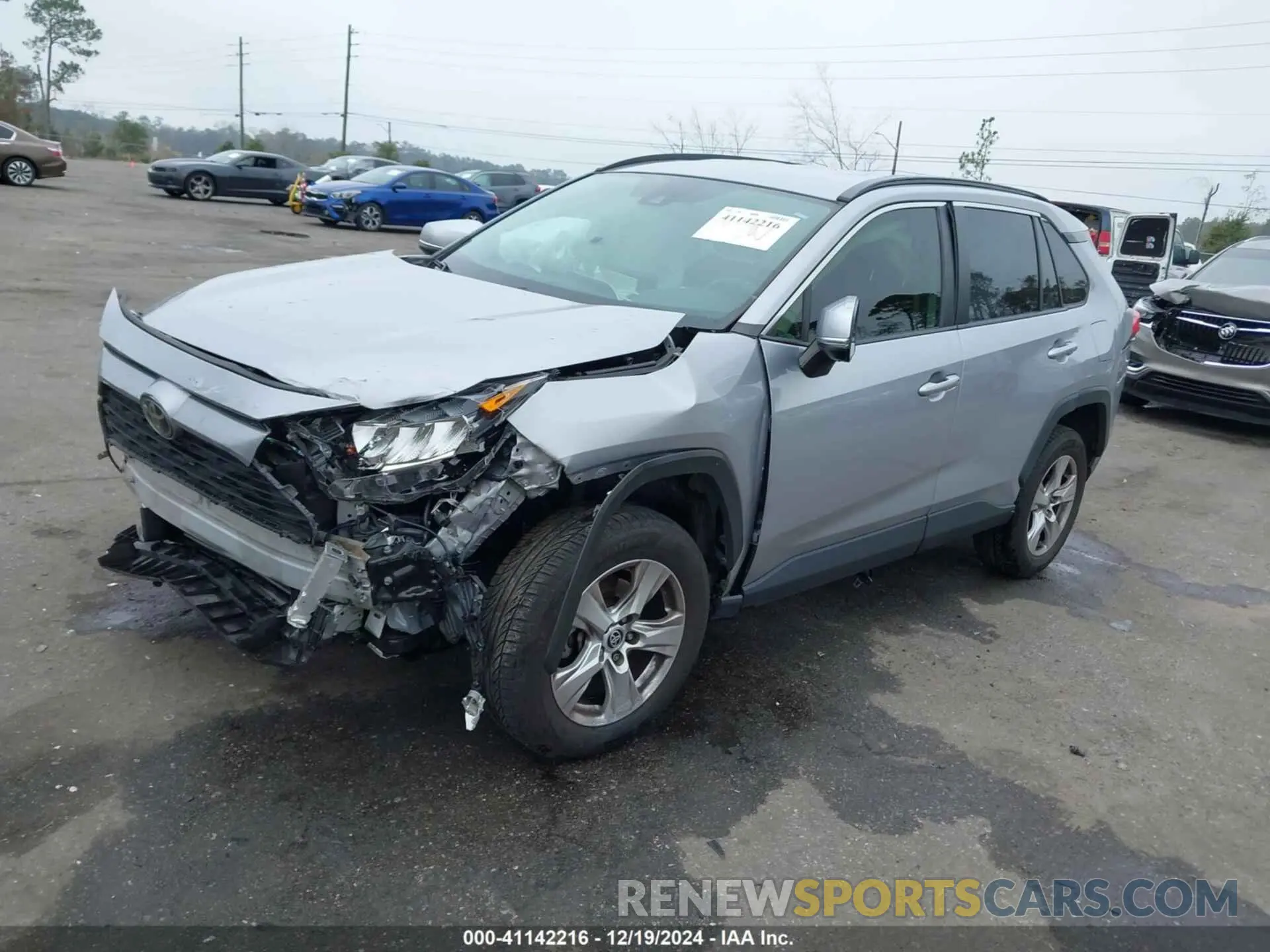 2 fotografías del automóvil dañado JTMW1RFV6MD067019 TOYOTA RAV4 2021