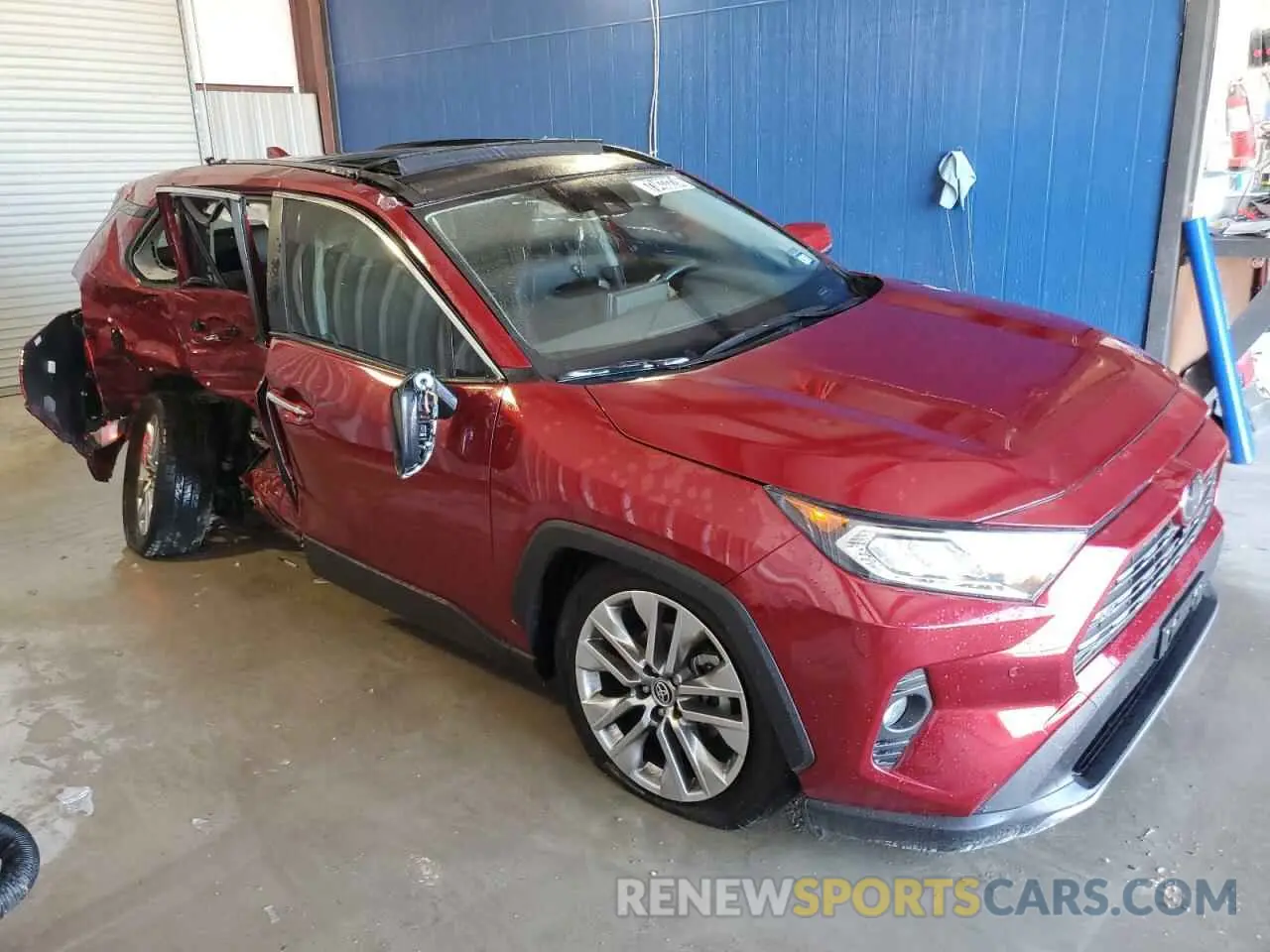 4 fotografías del automóvil dañado JTMY1RFV4MD081171 TOYOTA RAV4 2021