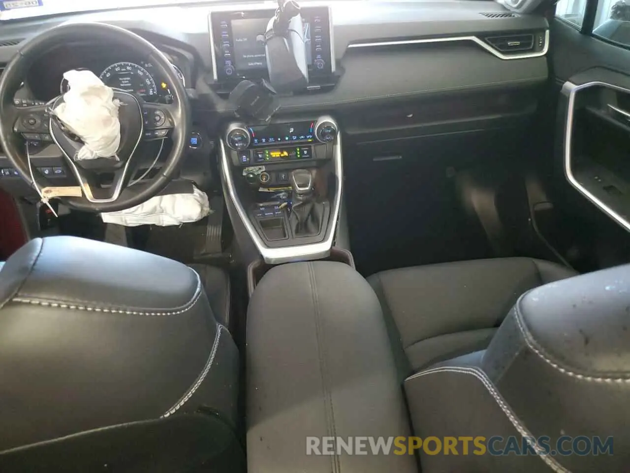 8 fotografías del automóvil dañado JTMY1RFV4MD081171 TOYOTA RAV4 2021