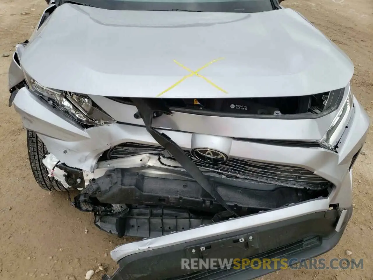 7 fotografías del automóvil dañado JTMY1RFVXMD080784 TOYOTA RAV4 2021