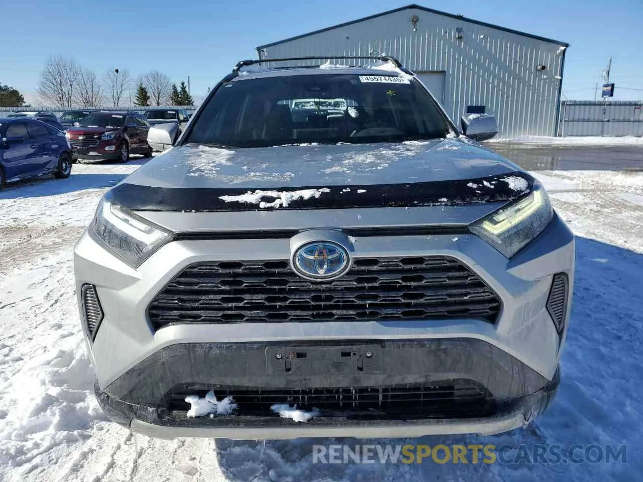 5 fotografías del automóvil dañado 2T34WRFVXNW129003 TOYOTA RAV4 2022