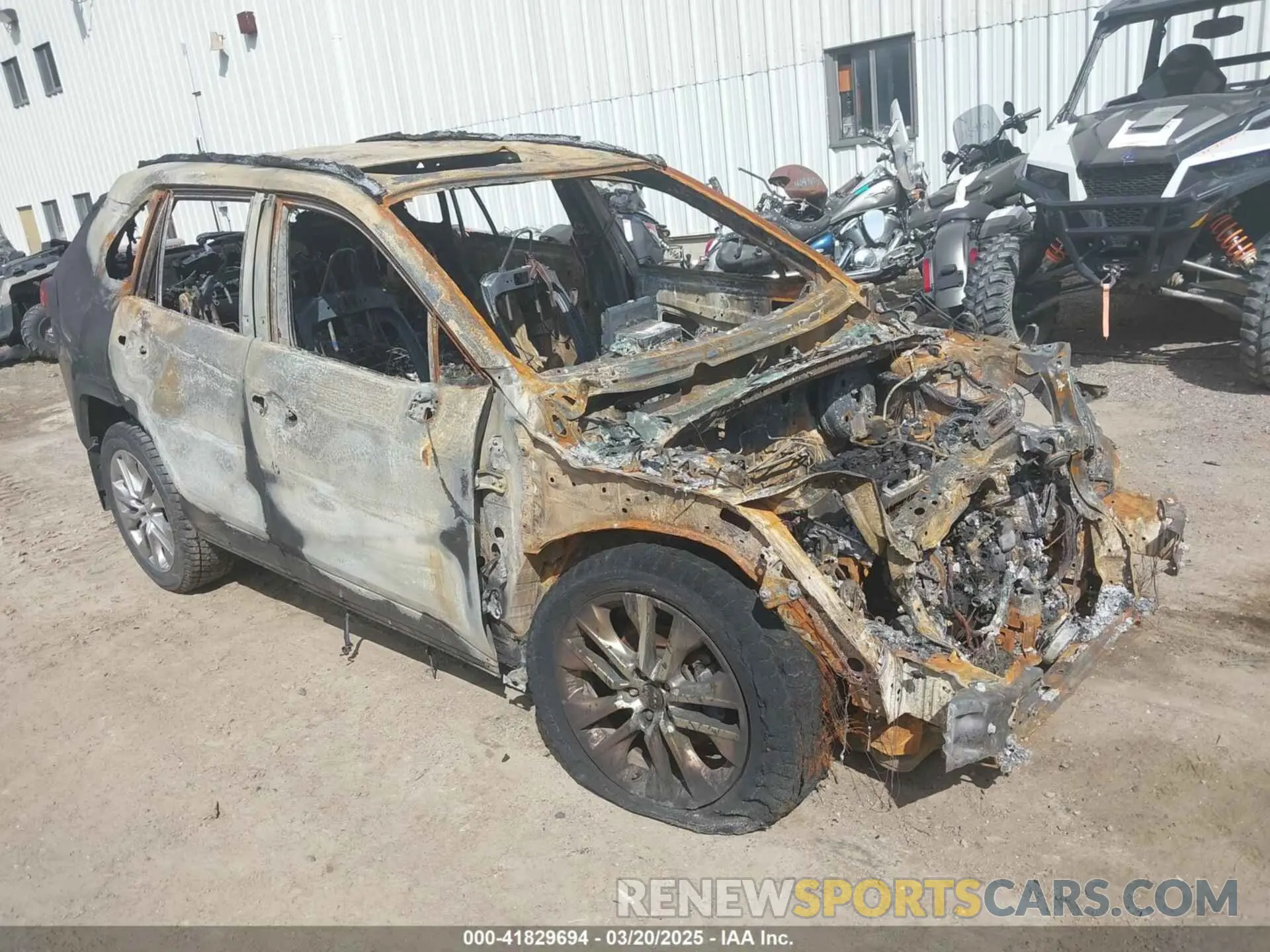 1 fotografías del automóvil dañado 2T3A1RFV0NW263679 TOYOTA RAV4 2022