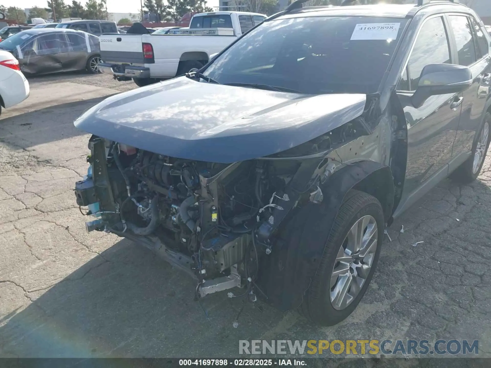 6 fotografías del automóvil dañado 2T3A1RFV0NW321158 TOYOTA RAV4 2022
