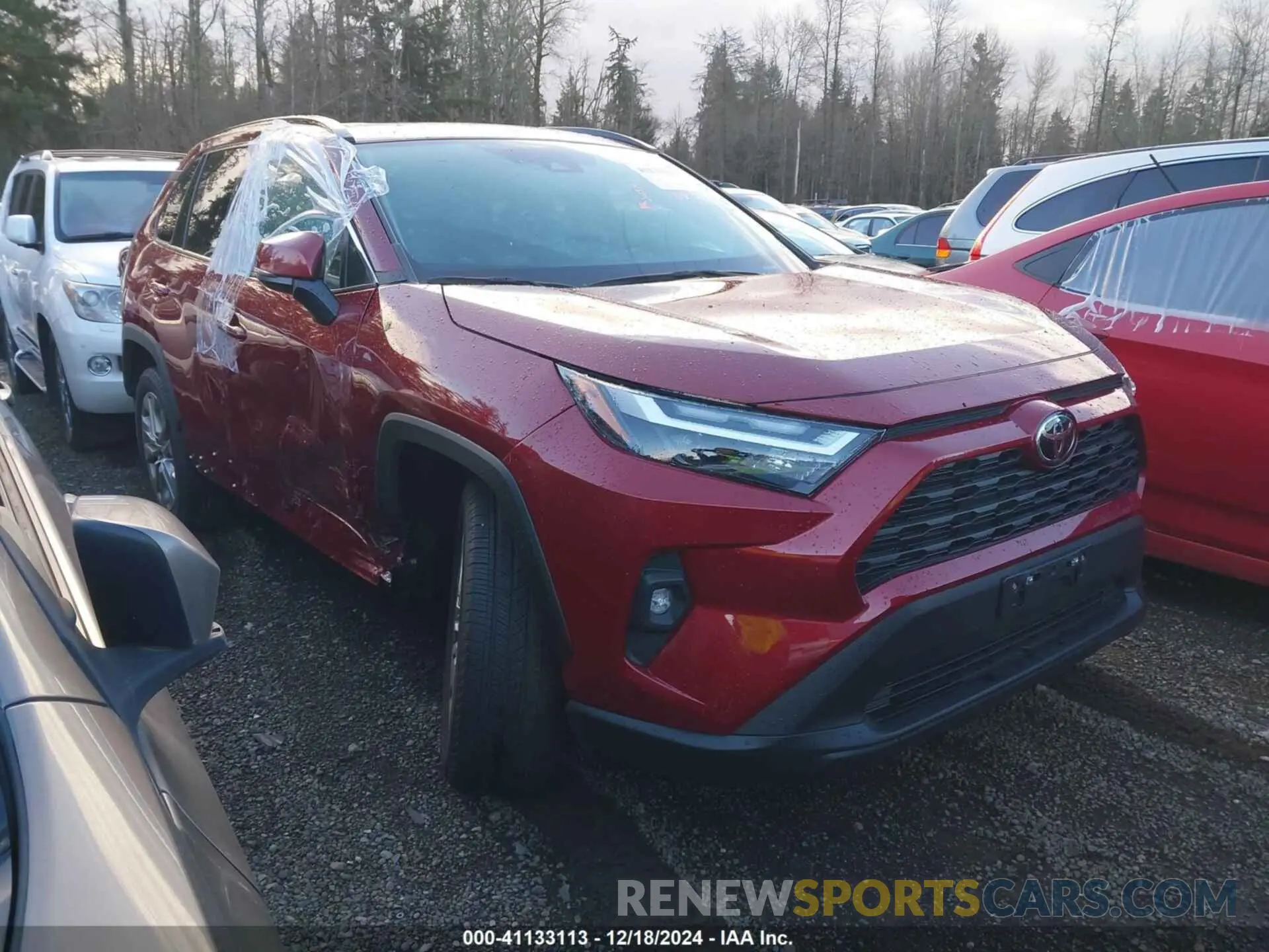 1 fotografías del automóvil dañado 2T3A1RFV0NW322388 TOYOTA RAV4 2022