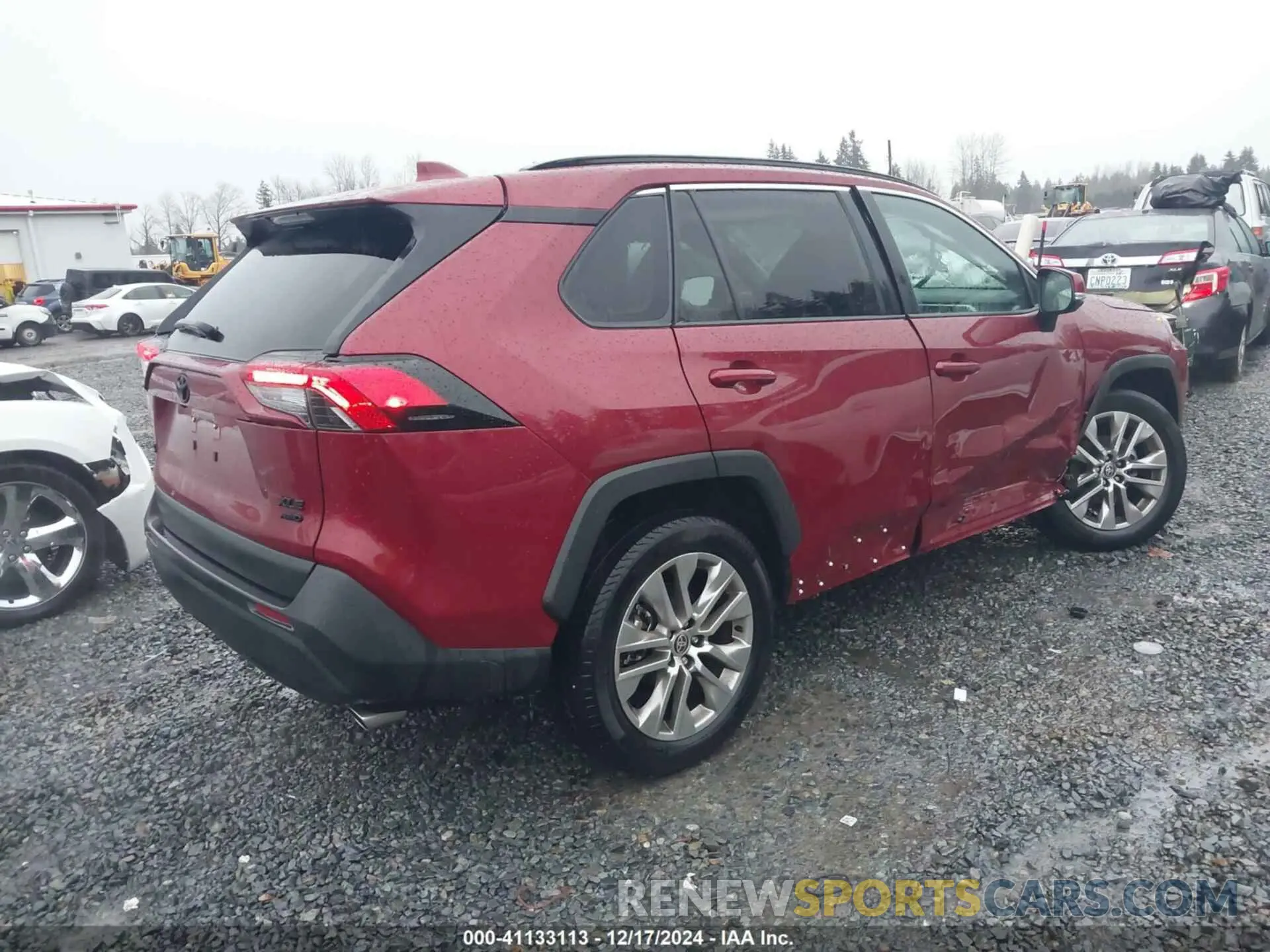4 fotografías del automóvil dañado 2T3A1RFV0NW322388 TOYOTA RAV4 2022
