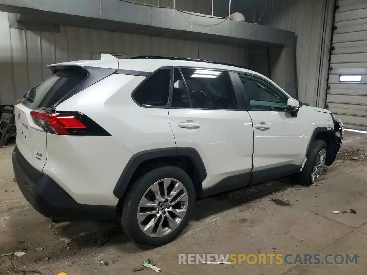 3 fotografías del automóvil dañado 2T3A1RFV1NW282290 TOYOTA RAV4 2022