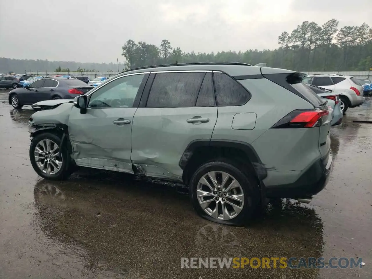 2 fotografías del automóvil dañado 2T3A1RFV1NW301243 TOYOTA RAV4 2022