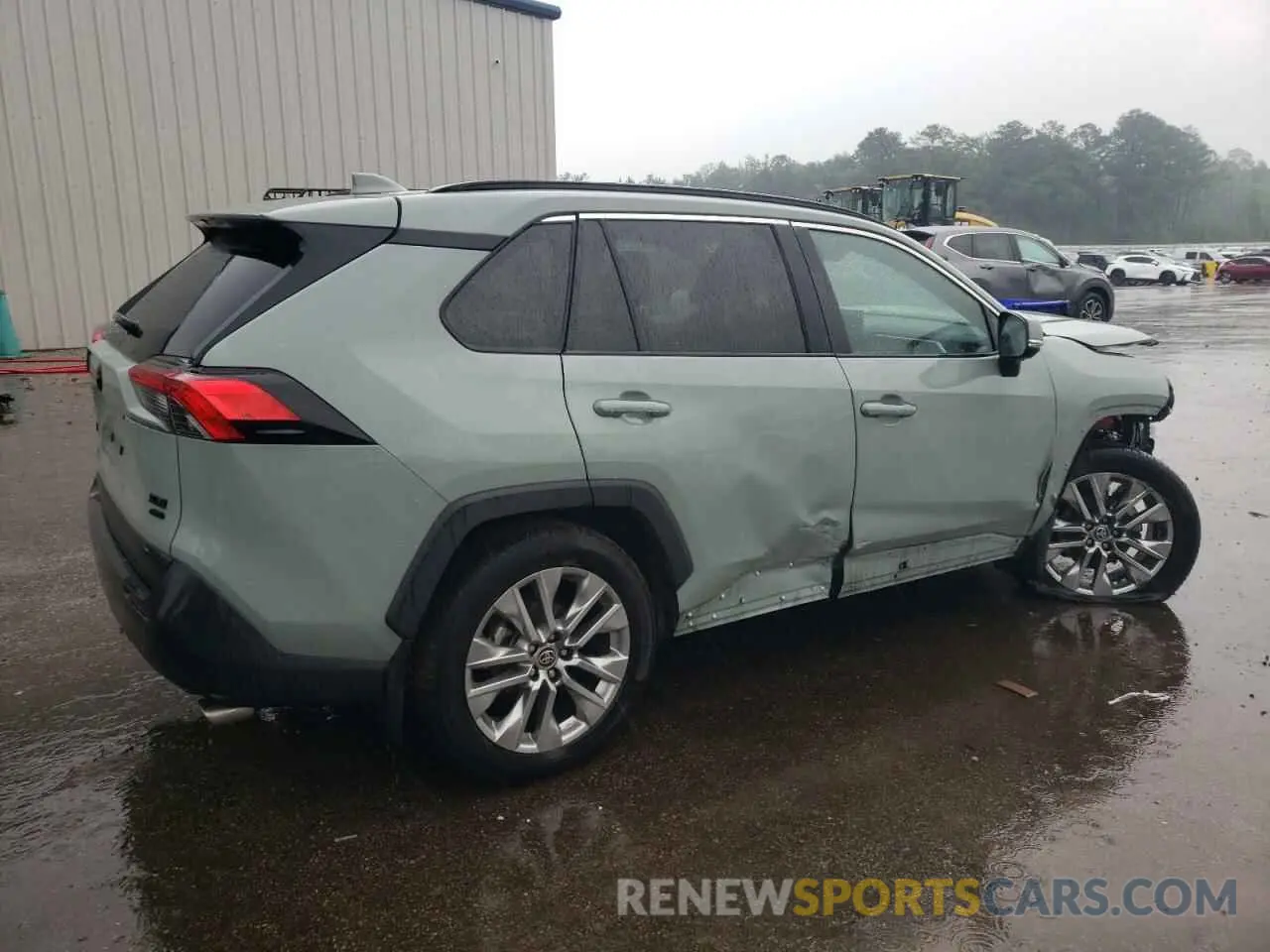 3 fotografías del automóvil dañado 2T3A1RFV1NW301243 TOYOTA RAV4 2022