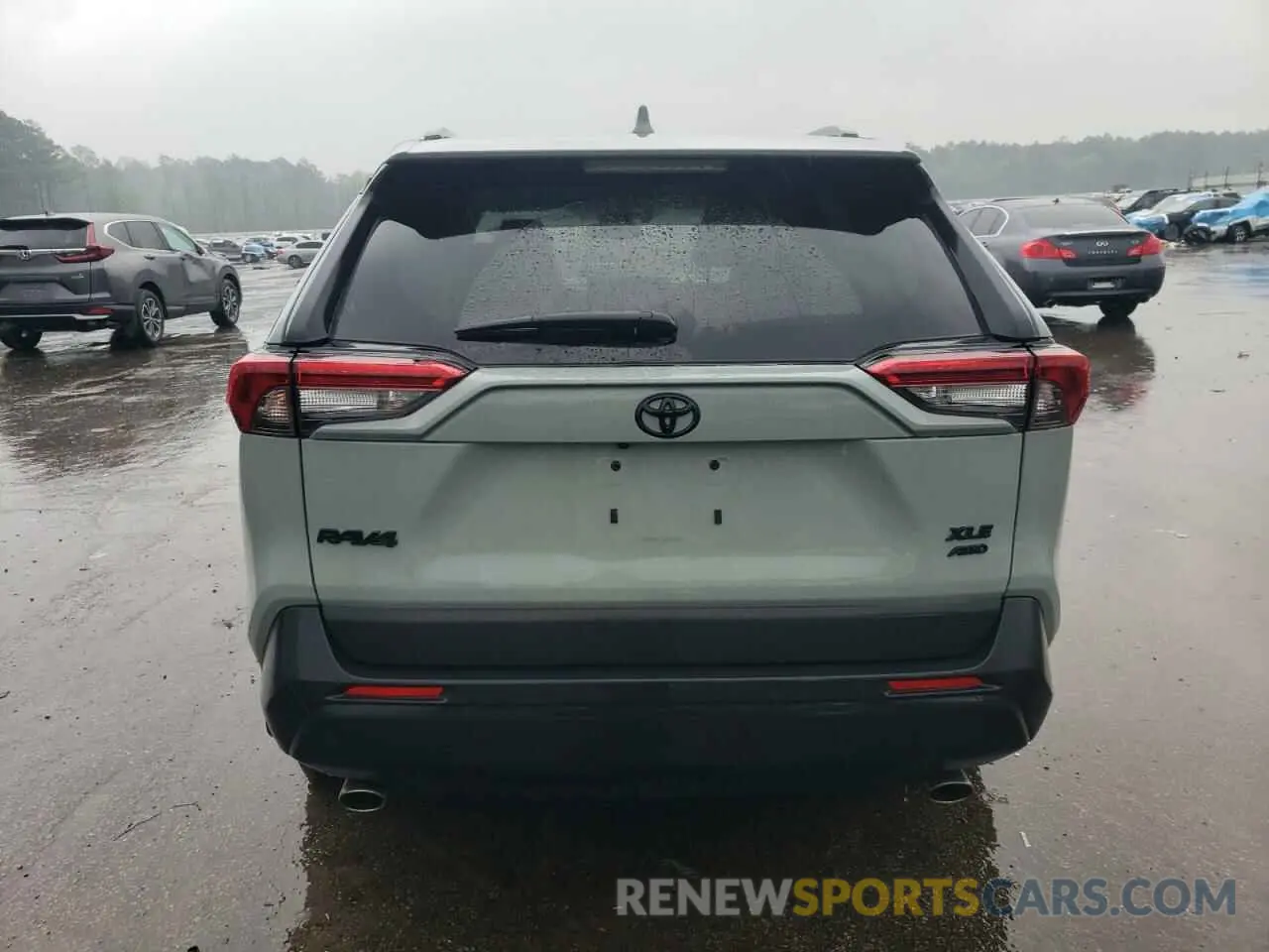 6 fotografías del automóvil dañado 2T3A1RFV1NW301243 TOYOTA RAV4 2022