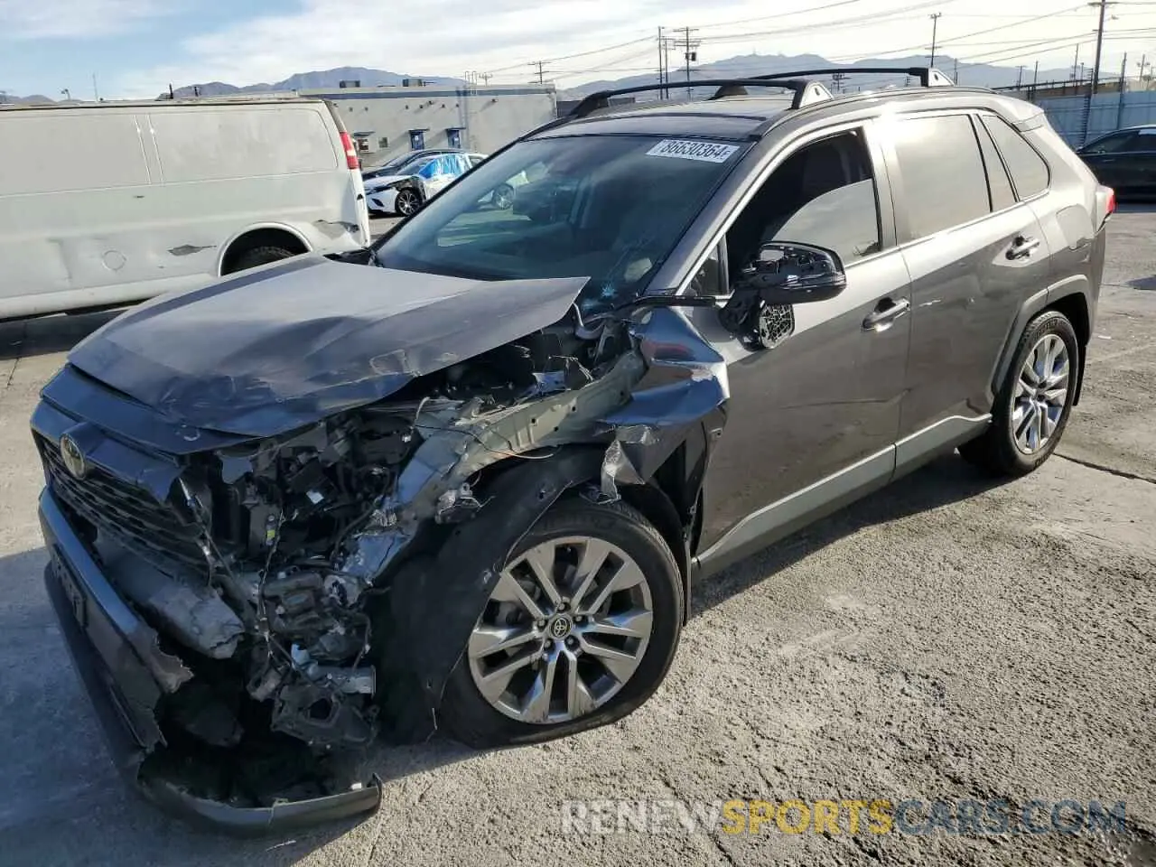 1 fotografías del automóvil dañado 2T3A1RFV3NC268618 TOYOTA RAV4 2022