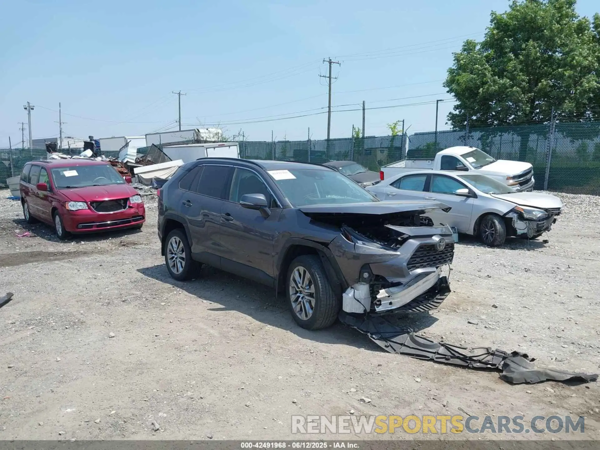 1 fotografías del automóvil dañado 2T3A1RFV4NC288327 TOYOTA RAV4 2022