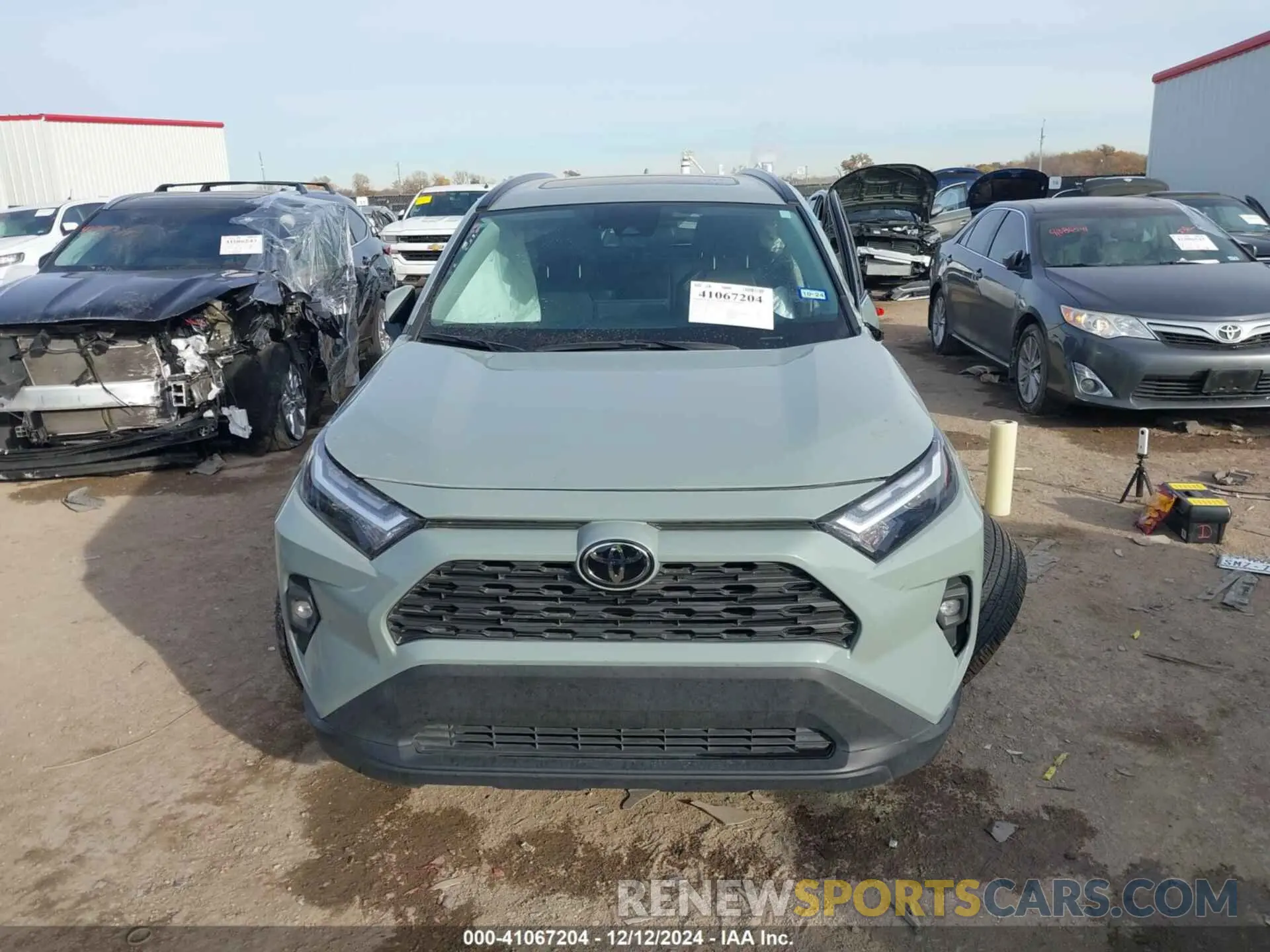 12 fotografías del automóvil dañado 2T3A1RFV4NW312754 TOYOTA RAV4 2022