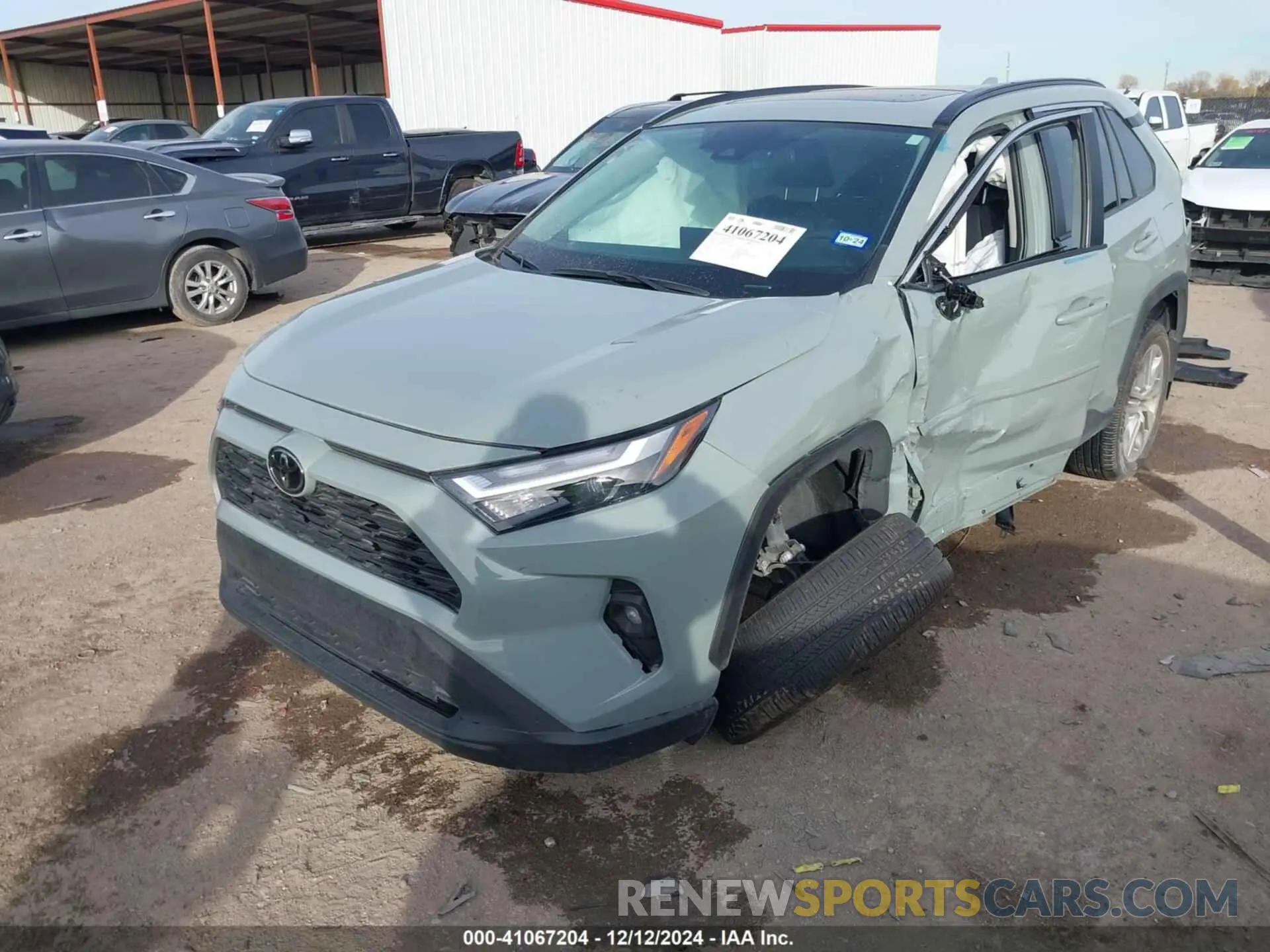 2 fotografías del automóvil dañado 2T3A1RFV4NW312754 TOYOTA RAV4 2022
