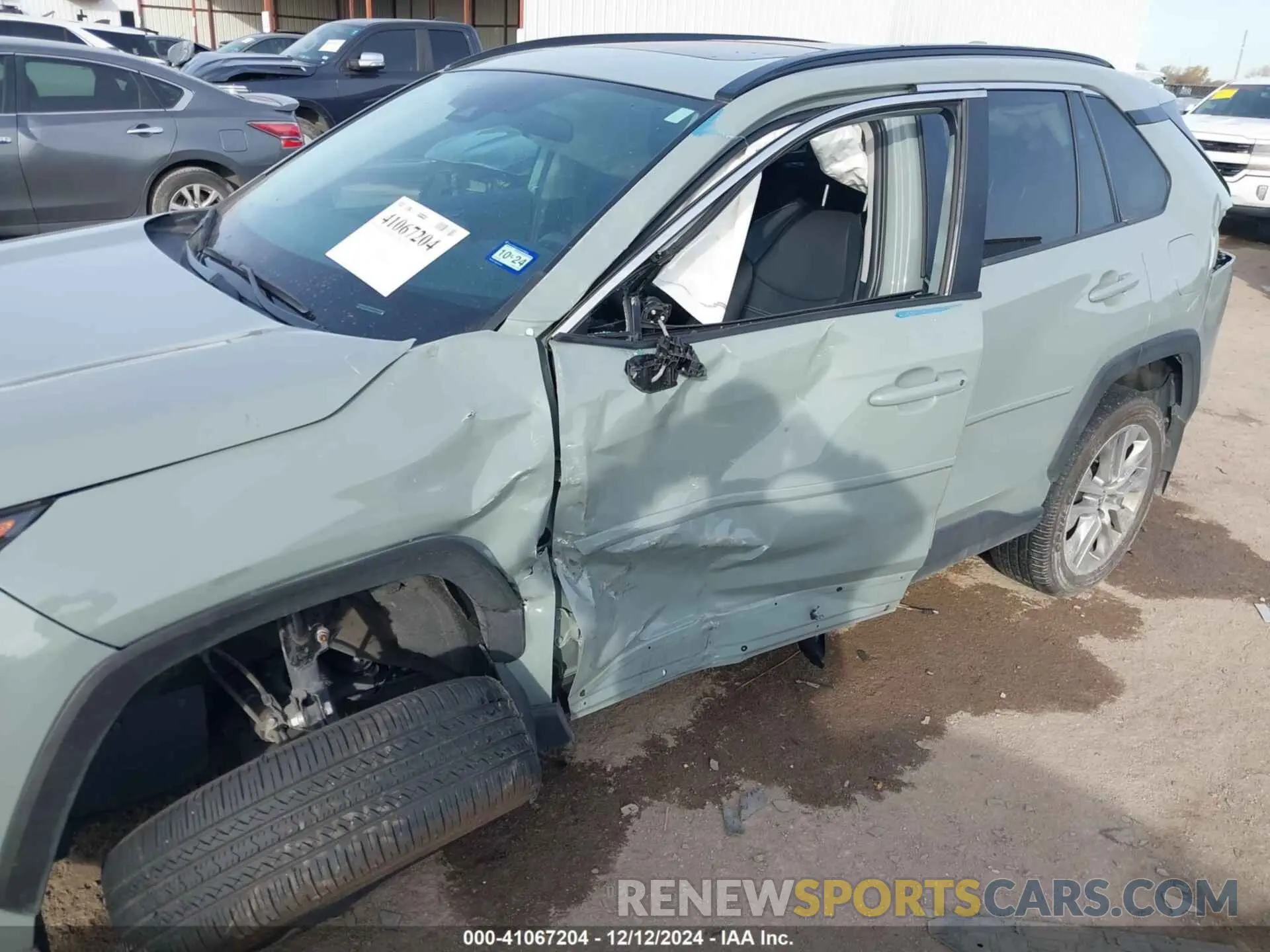 6 fotografías del automóvil dañado 2T3A1RFV4NW312754 TOYOTA RAV4 2022