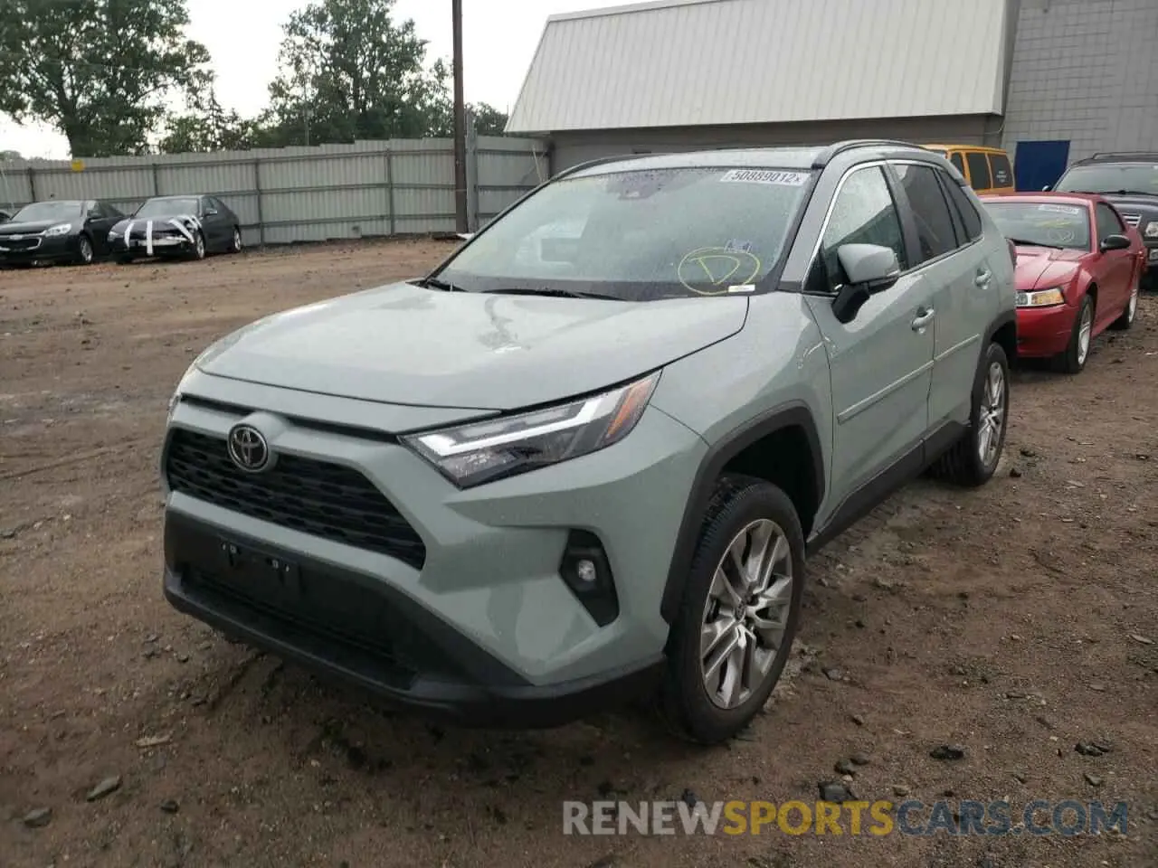 2 fotografías del automóvil dañado 2T3A1RFV5NW269199 TOYOTA RAV4 2022