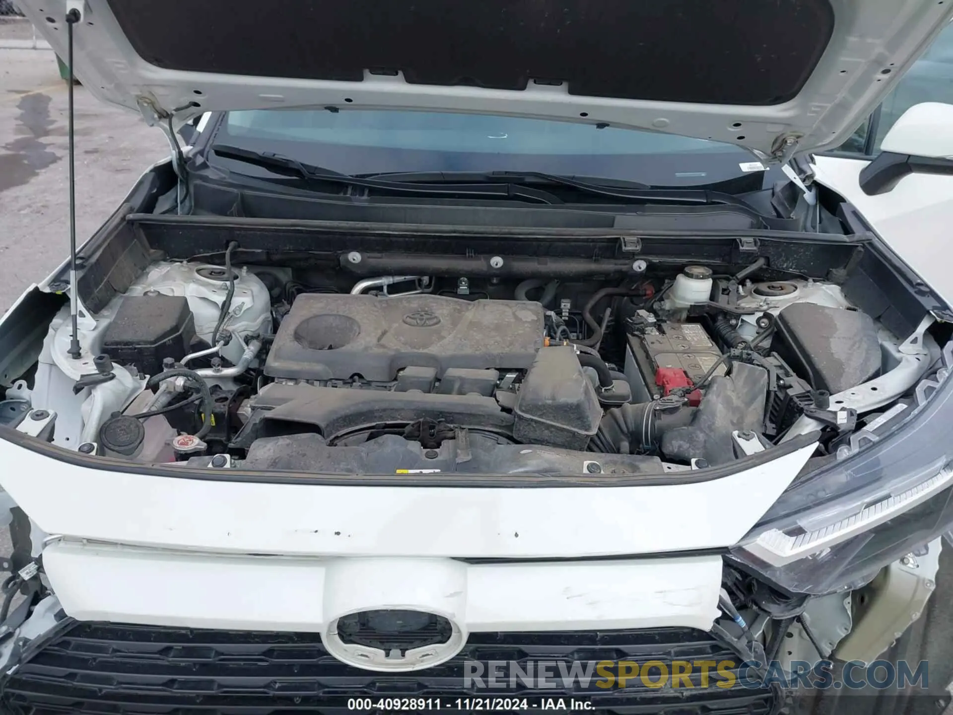 10 fotografías del automóvil dañado 2T3A1RFV5NW288674 TOYOTA RAV4 2022