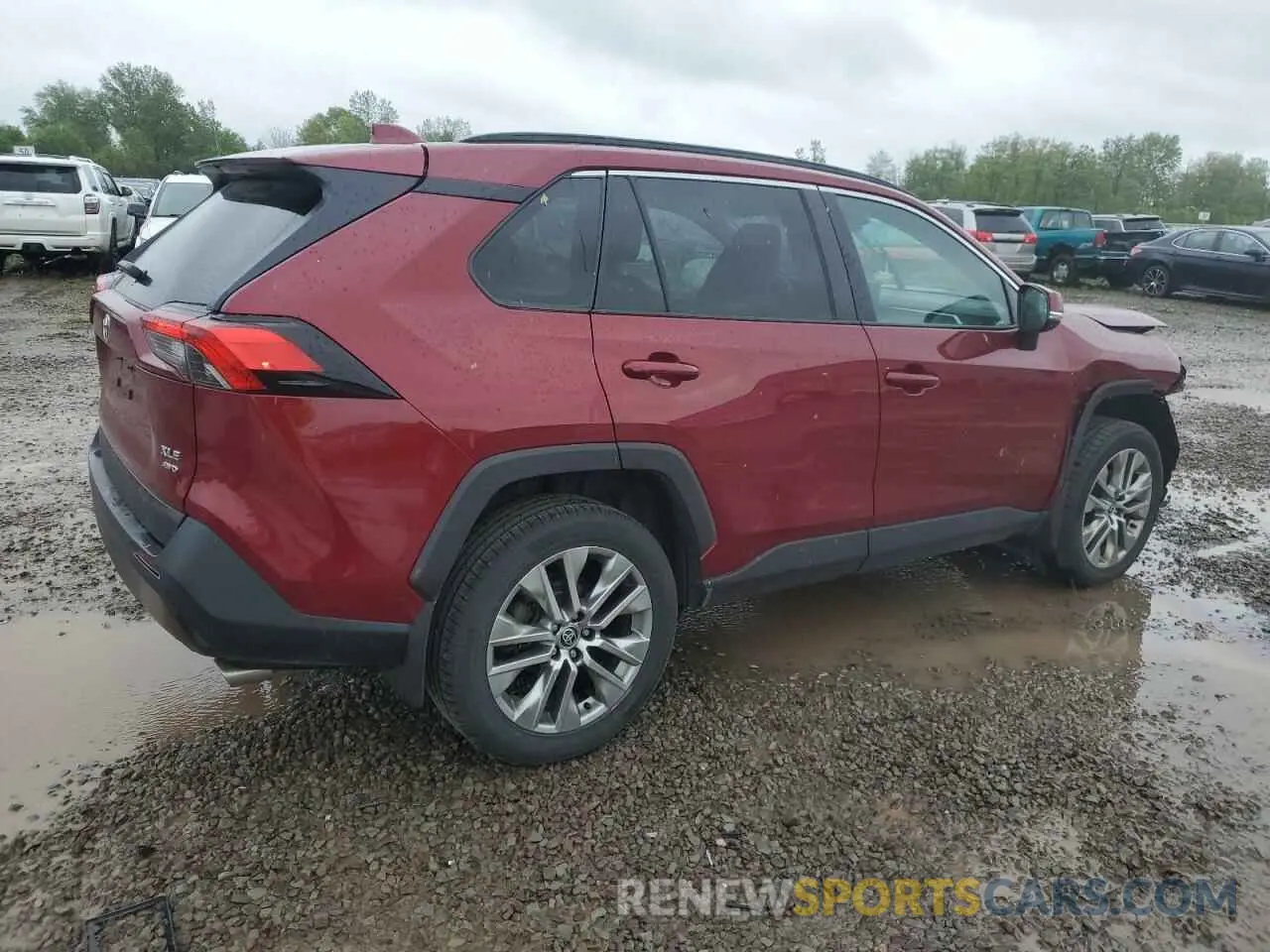 3 fotografías del automóvil dañado 2T3A1RFV5NW303173 TOYOTA RAV4 2022