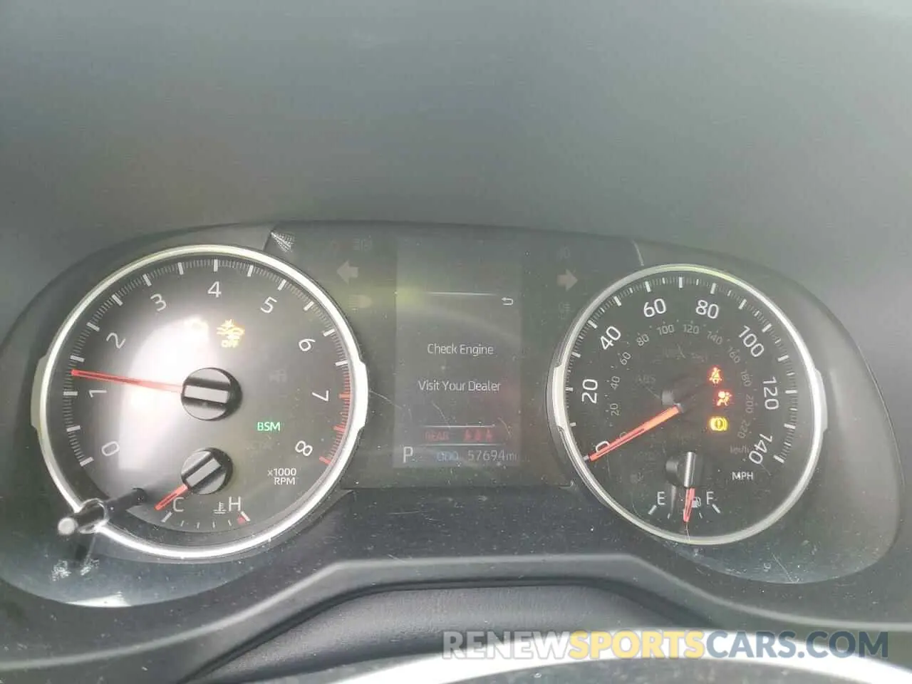 9 fotografías del automóvil dañado 2T3A1RFV5NW303173 TOYOTA RAV4 2022