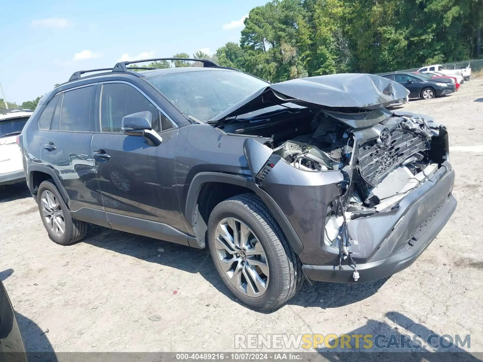 1 fotografías del automóvil dañado 2T3A1RFV6NC321666 TOYOTA RAV4 2022