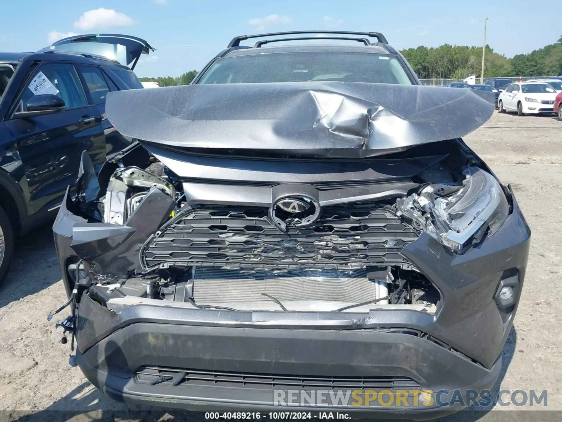 12 fotografías del automóvil dañado 2T3A1RFV6NC321666 TOYOTA RAV4 2022