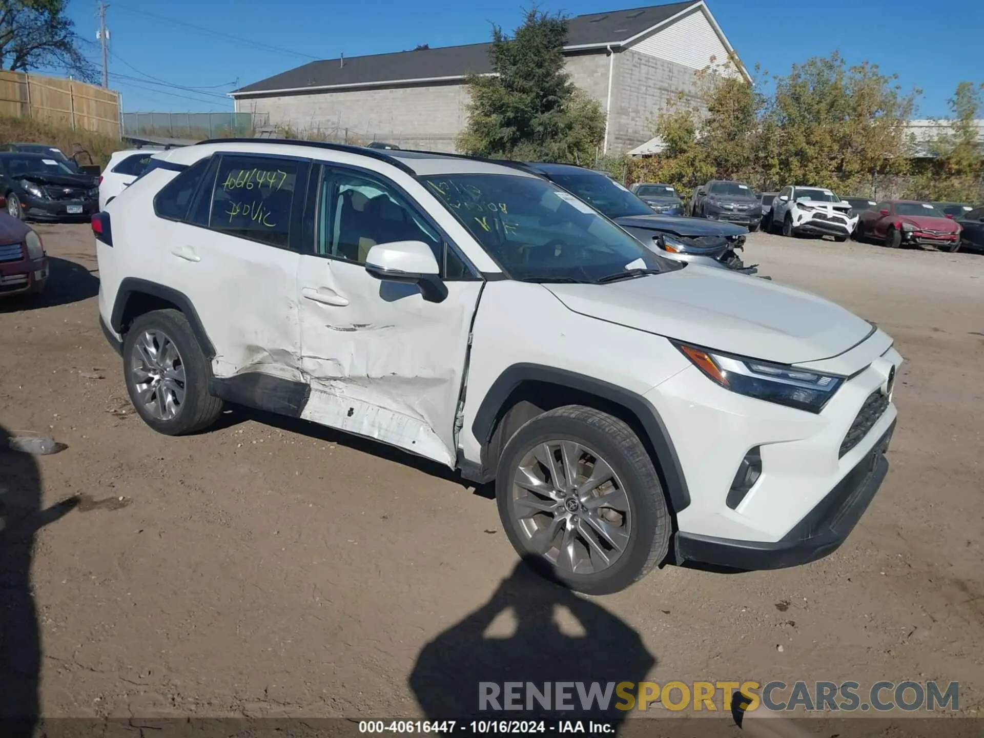 1 fotografías del automóvil dañado 2T3A1RFV6NW272063 TOYOTA RAV4 2022