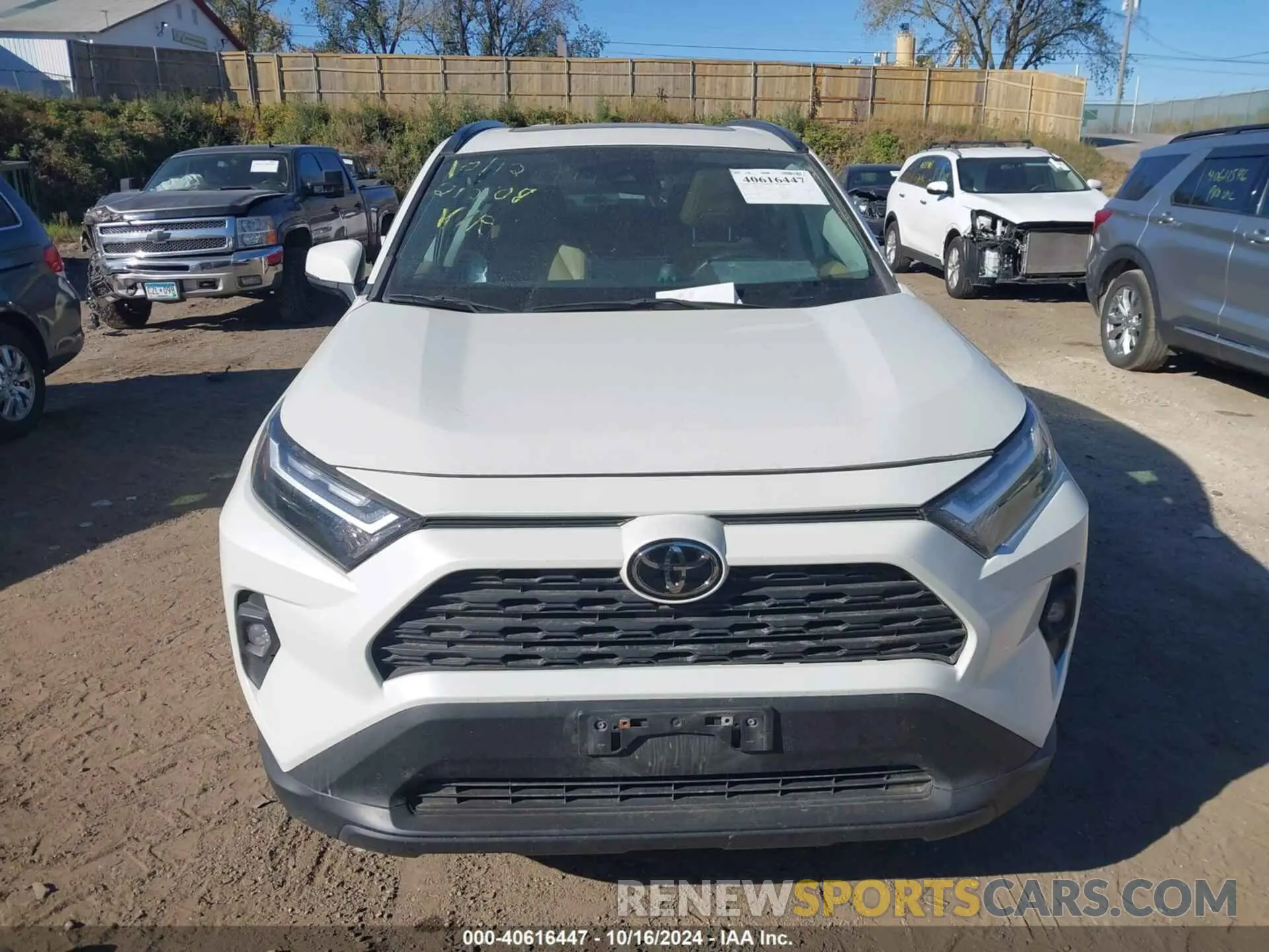 12 fotografías del automóvil dañado 2T3A1RFV6NW272063 TOYOTA RAV4 2022