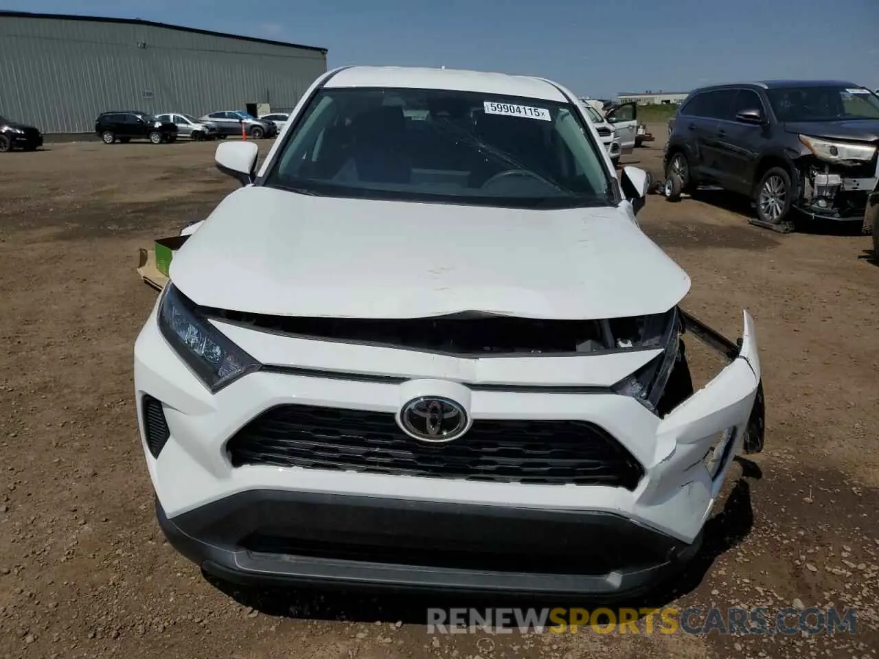 5 fotografías del automóvil dañado 2T3B1RFV2NC322804 TOYOTA RAV4 2022