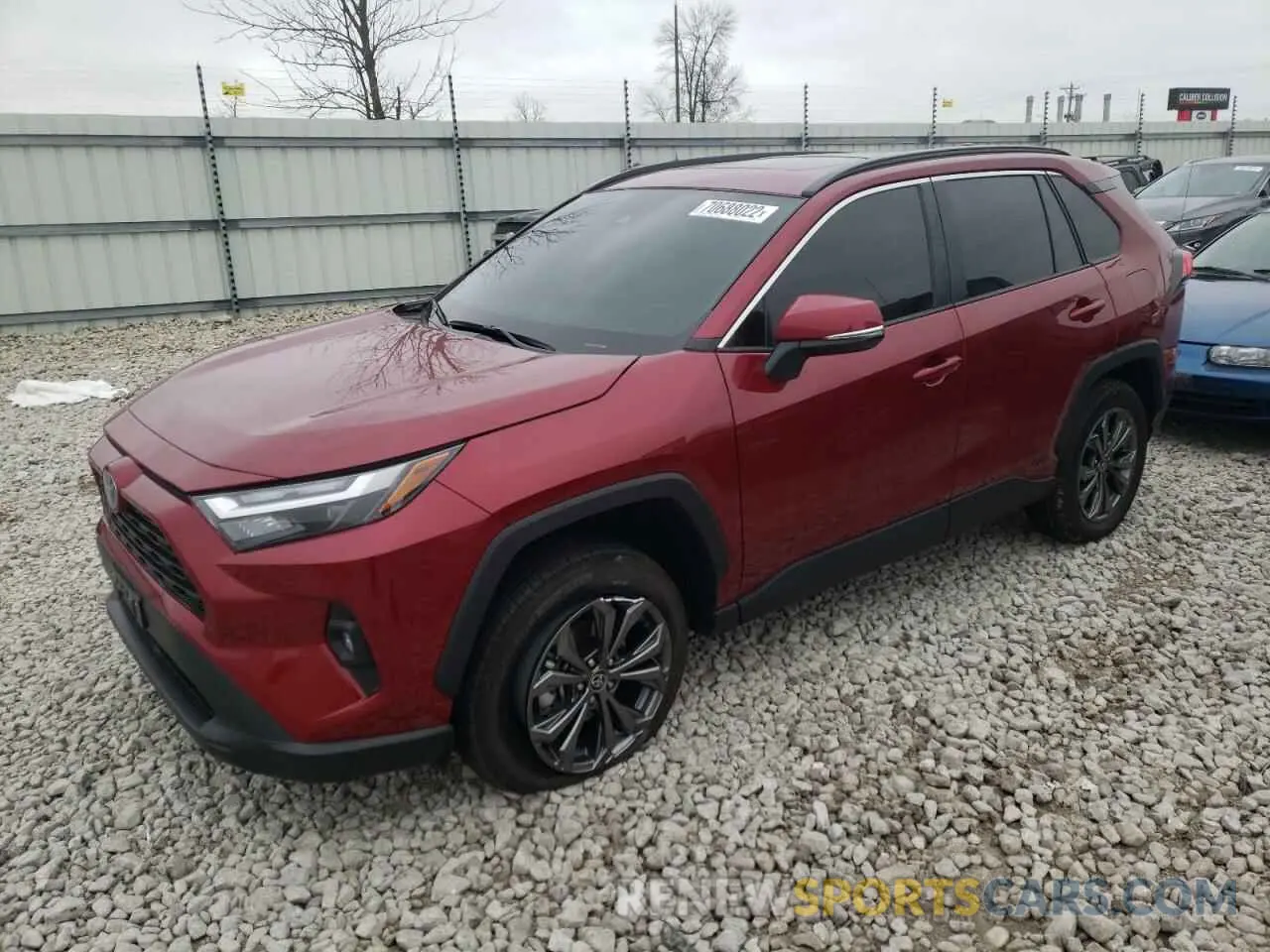 1 fotografías del automóvil dañado 2T3B6RFV0NW037020 TOYOTA RAV4 2022