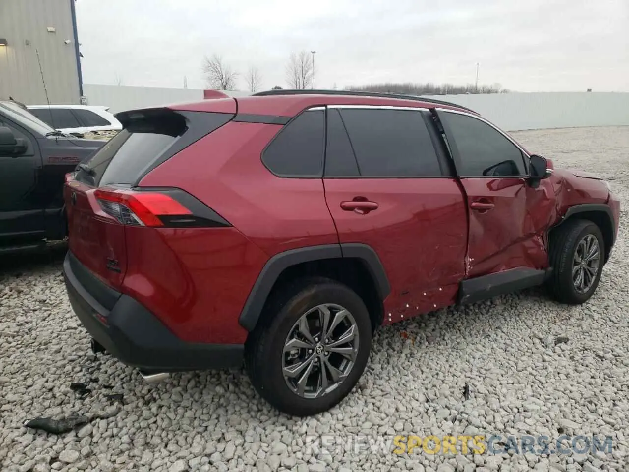 3 fotografías del automóvil dañado 2T3B6RFV0NW037020 TOYOTA RAV4 2022