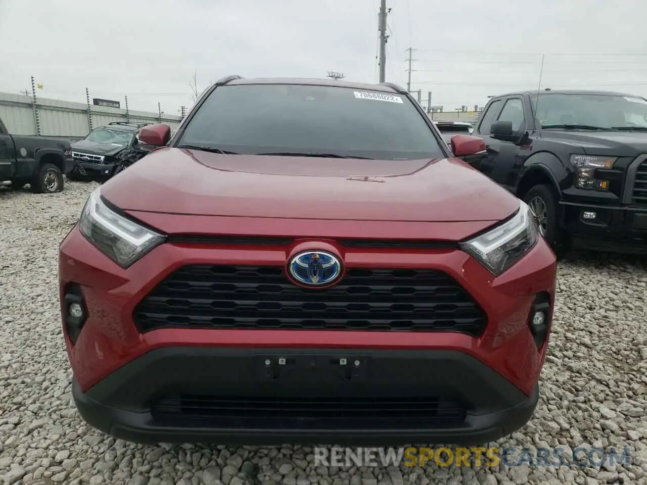 5 fotografías del automóvil dañado 2T3B6RFV0NW037020 TOYOTA RAV4 2022