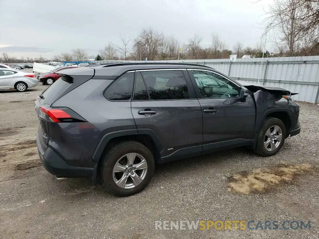 3 fotografías del automóvil dañado 2T3BWRFV0NW144472 TOYOTA RAV4 2022