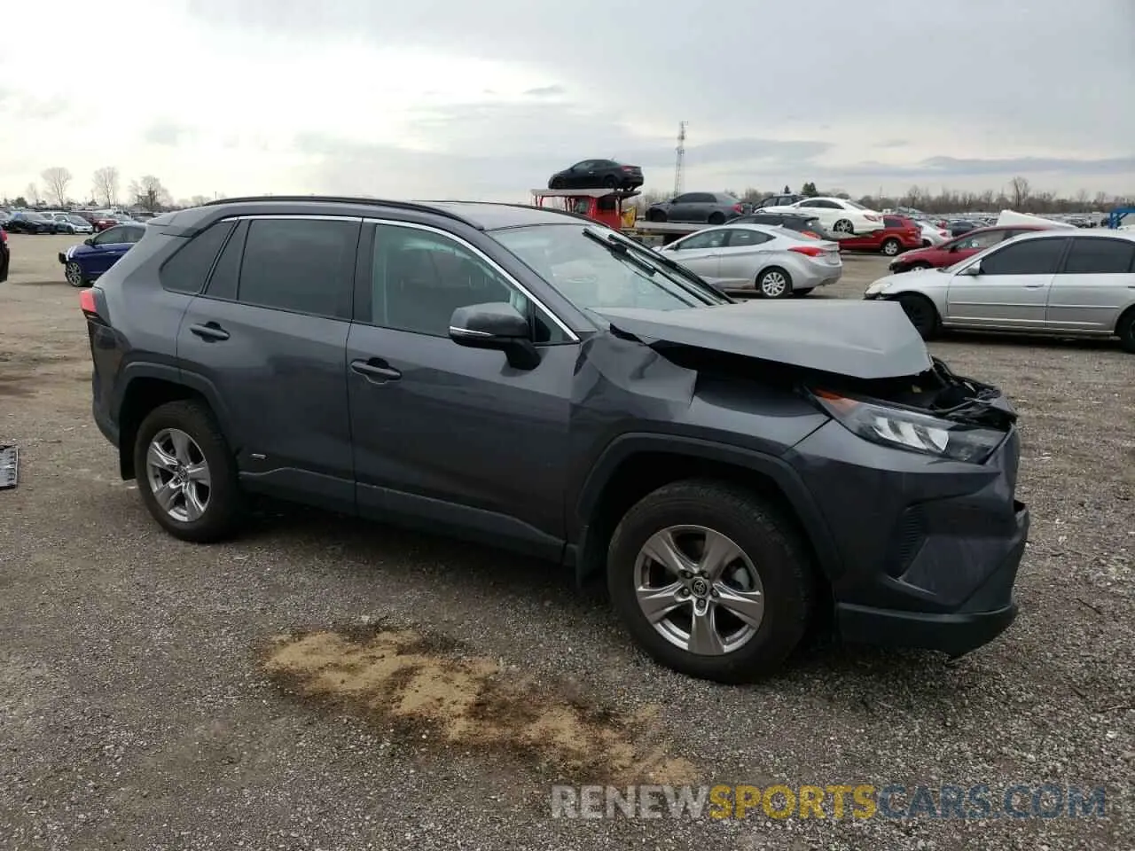 4 fotografías del automóvil dañado 2T3BWRFV0NW144472 TOYOTA RAV4 2022
