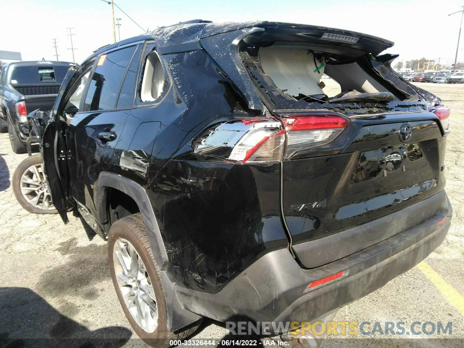 3 fotografías del automóvil dañado 2T3C1RFV0NC179422 TOYOTA RAV4 2022