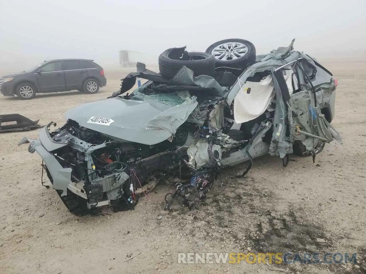 1 fotografías del automóvil dañado 2T3C1RFV0NW211543 TOYOTA RAV4 2022