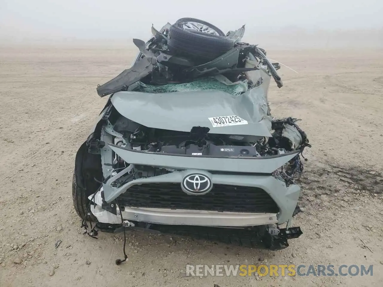 5 fotografías del automóvil dañado 2T3C1RFV0NW211543 TOYOTA RAV4 2022