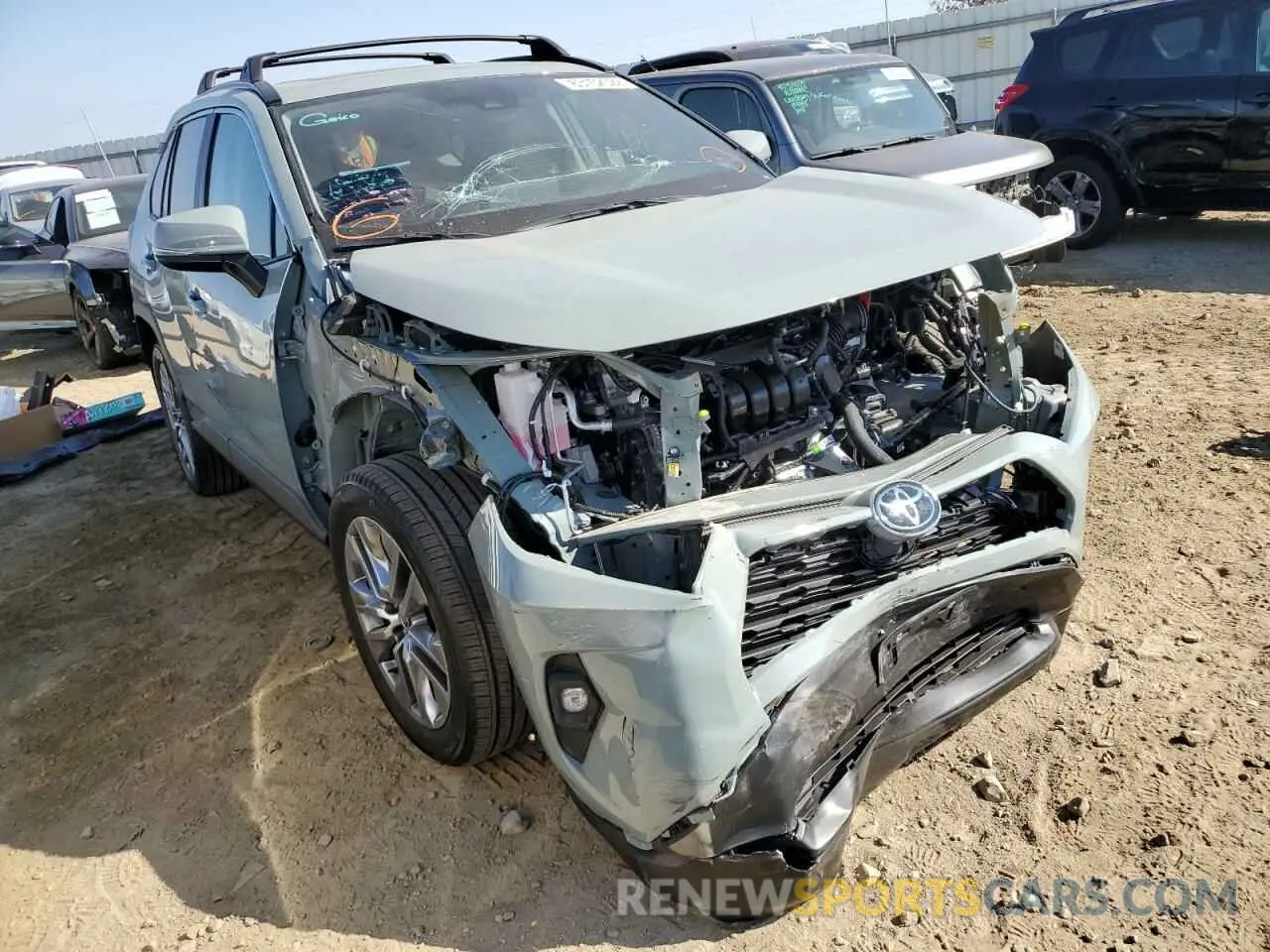 1 fotografías del automóvil dañado 2T3C1RFV0NW221666 TOYOTA RAV4 2022