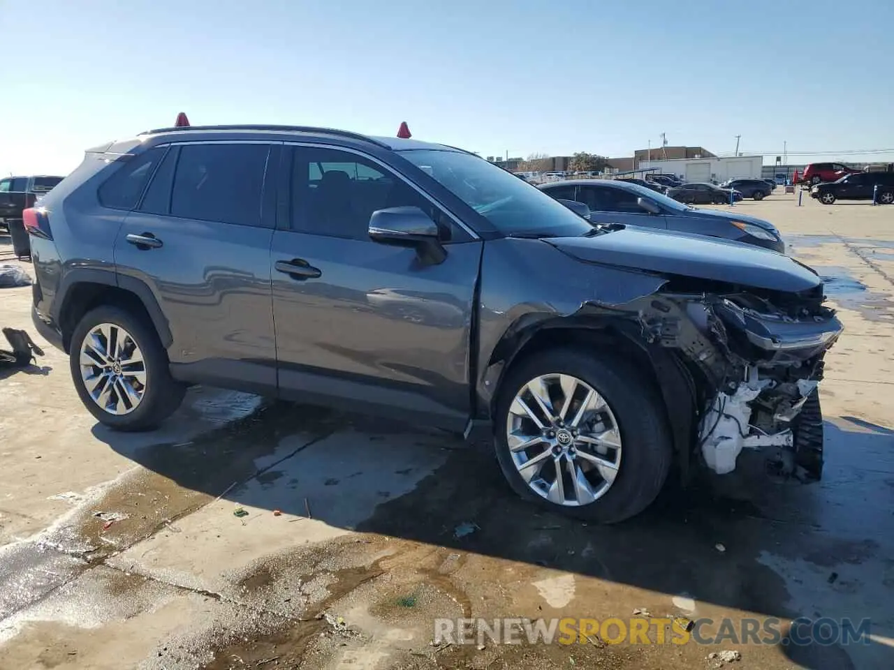 4 fotografías del automóvil dañado 2T3C1RFV2NC176280 TOYOTA RAV4 2022
