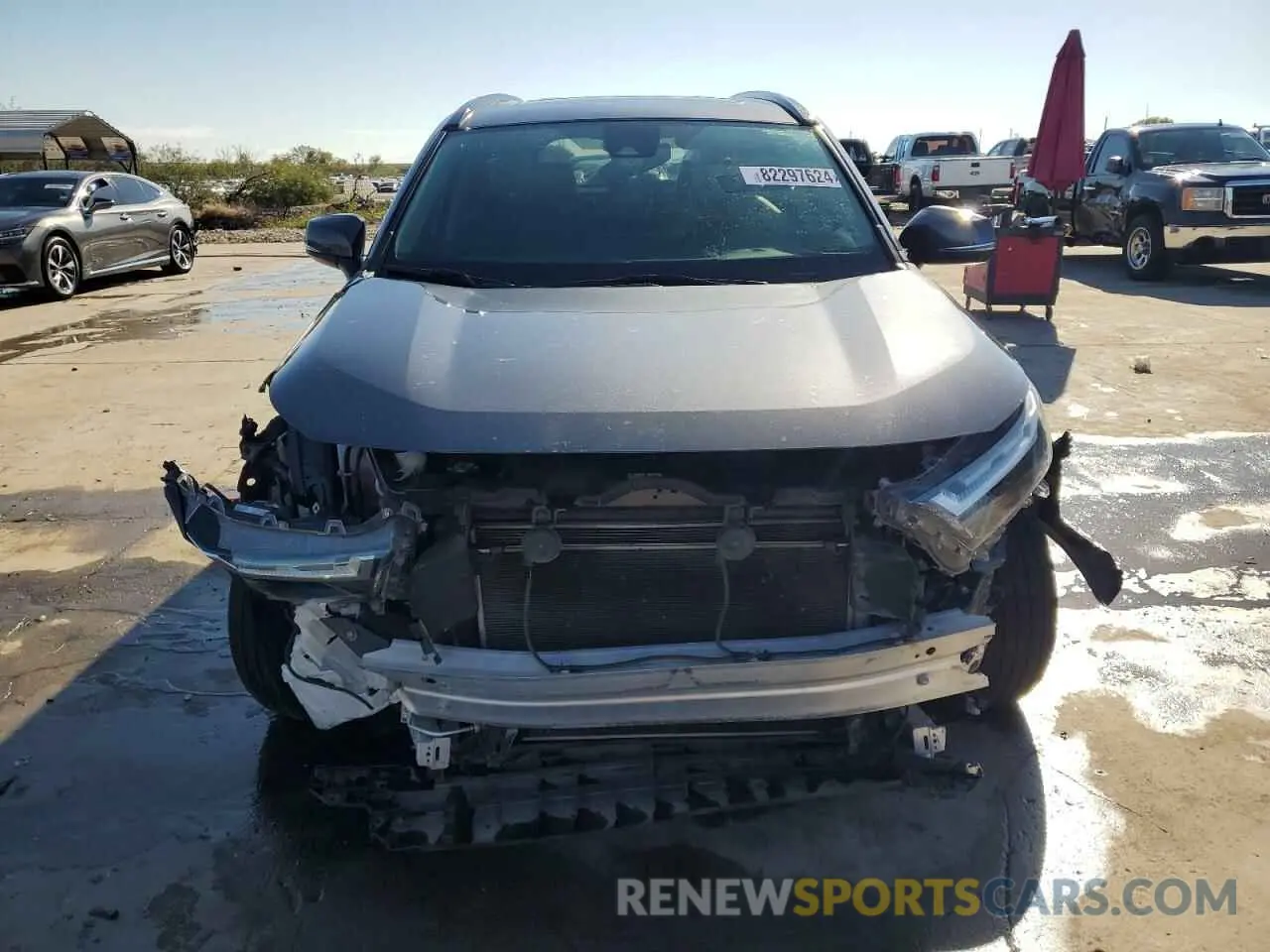 5 fotografías del automóvil dañado 2T3C1RFV2NC176280 TOYOTA RAV4 2022