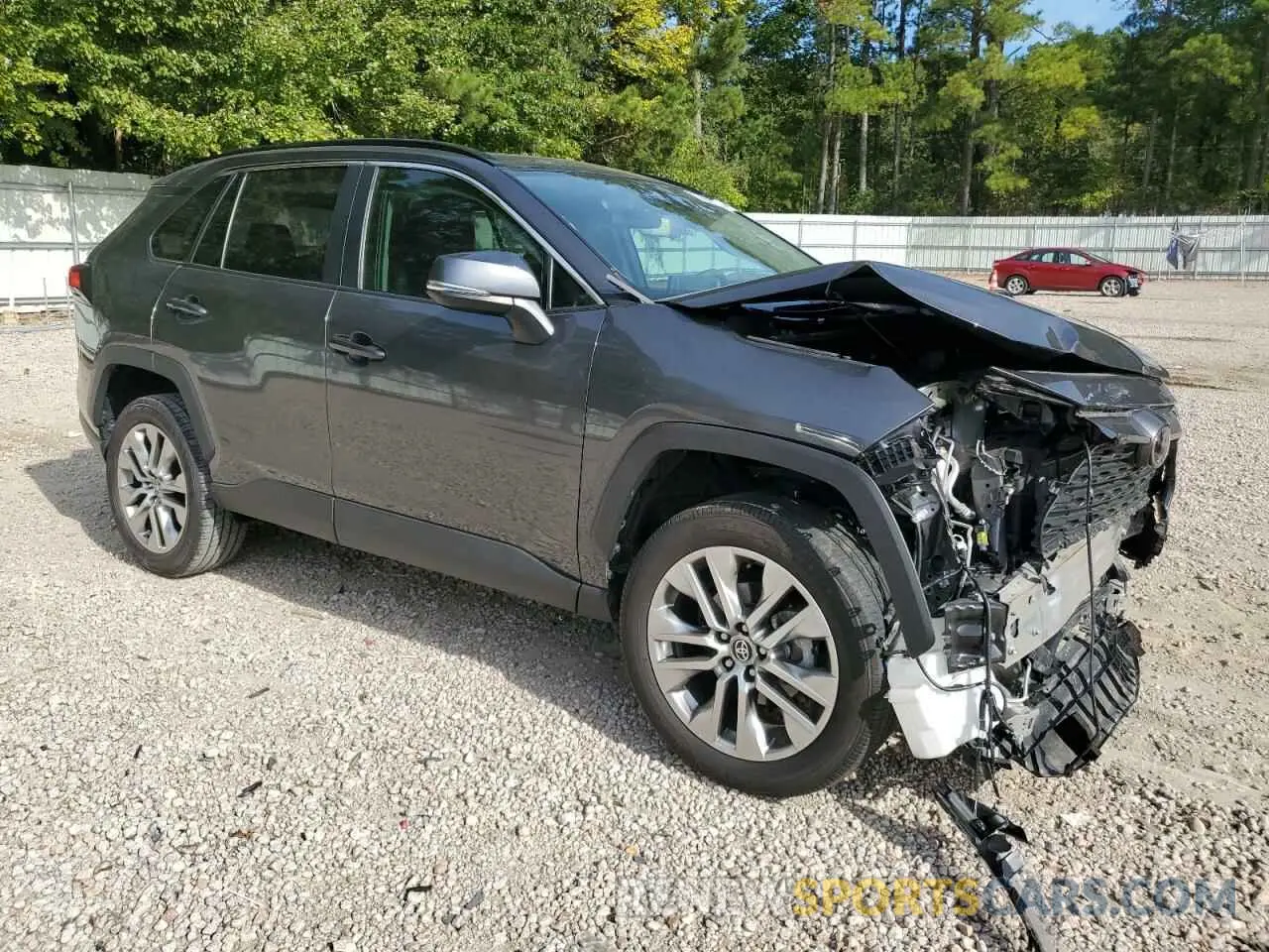 4 fotografías del automóvil dañado 2T3C1RFV2NC212694 TOYOTA RAV4 2022