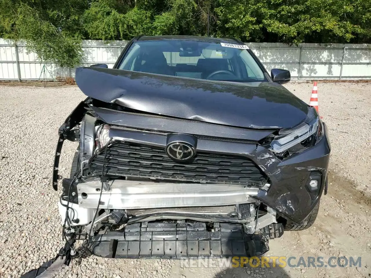 5 fotografías del automóvil dañado 2T3C1RFV2NC212694 TOYOTA RAV4 2022
